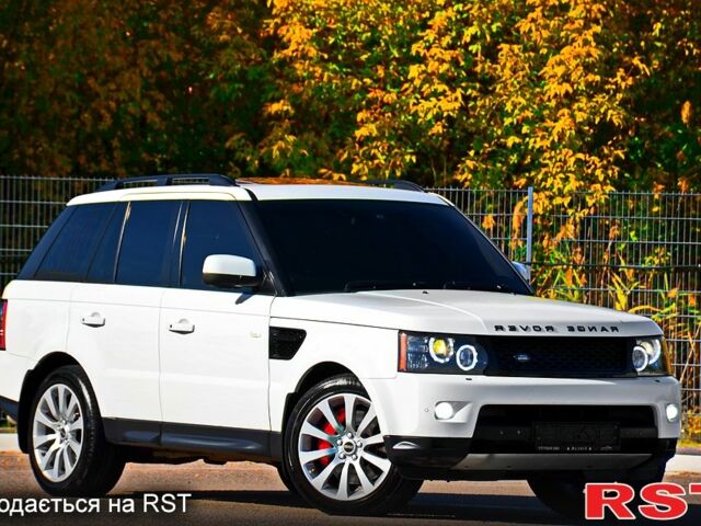 Білий Ленд Ровер Range Rover Sport, об'ємом двигуна 5 л та пробігом 135 тис. км за 18850 $, фото 2 на Automoto.ua