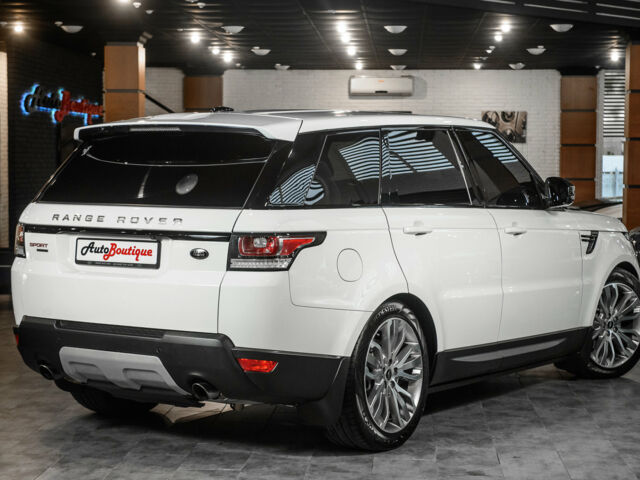 Білий Ленд Ровер Range Rover Sport, об'ємом двигуна 3 л та пробігом 76 тис. км за 49500 $, фото 10 на Automoto.ua