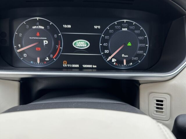 Білий Ленд Ровер Range Rover Sport, об'ємом двигуна 5 л та пробігом 123 тис. км за 25100 $, фото 38 на Automoto.ua