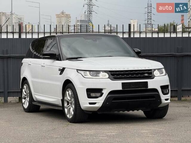 Білий Ленд Ровер Range Rover Sport, об'ємом двигуна 5 л та пробігом 75 тис. км за 36000 $, фото 2 на Automoto.ua