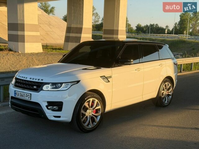 Білий Ленд Ровер Range Rover Sport, об'ємом двигуна 5 л та пробігом 158 тис. км за 30000 $, фото 6 на Automoto.ua