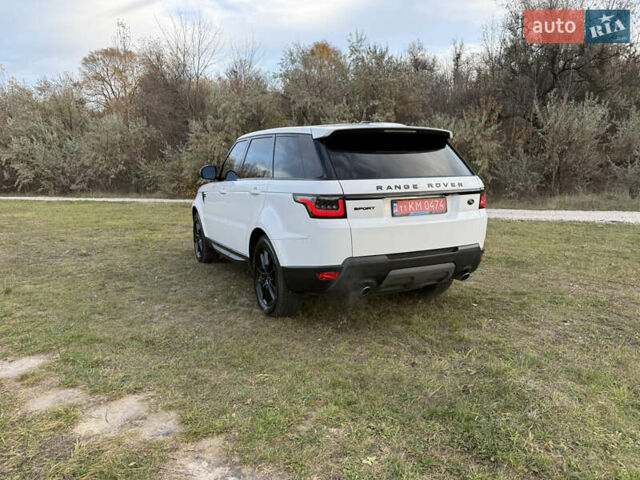 Белый Ленд Ровер Рендж Ровер Спорт, объемом двигателя 3 л и пробегом 162 тыс. км за 24200 $, фото 6 на Automoto.ua