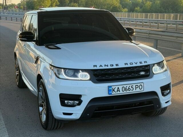 Білий Ленд Ровер Range Rover Sport, об'ємом двигуна 5 л та пробігом 158 тис. км за 30000 $, фото 3 на Automoto.ua