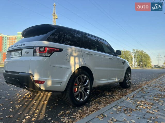 Білий Ленд Ровер Range Rover Sport, об'ємом двигуна 5 л та пробігом 140 тис. км за 34000 $, фото 6 на Automoto.ua
