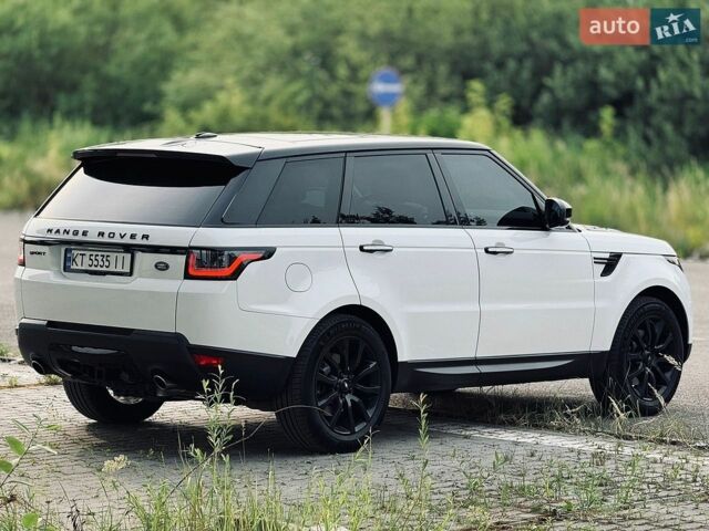 Білий Ленд Ровер Range Rover Sport, об'ємом двигуна 3 л та пробігом 125 тис. км за 21999 $, фото 6 на Automoto.ua