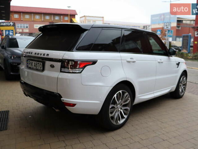 Білий Ленд Ровер Range Rover Sport, об'ємом двигуна 5 л та пробігом 123 тис. км за 29900 $, фото 2 на Automoto.ua