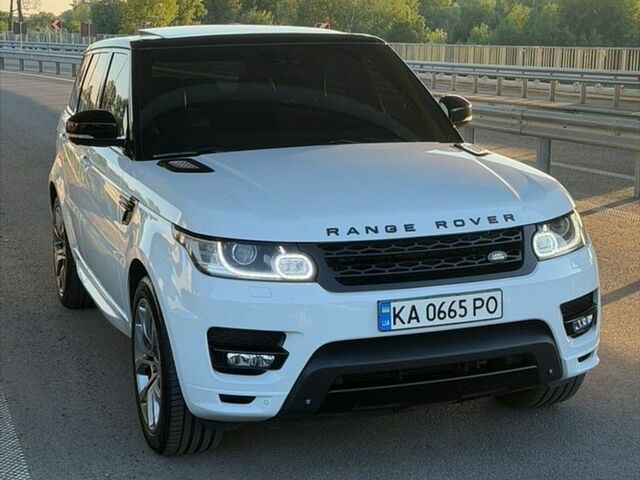 Білий Ленд Ровер Range Rover Sport, об'ємом двигуна 5 л та пробігом 155 тис. км за 30000 $, фото 3 на Automoto.ua