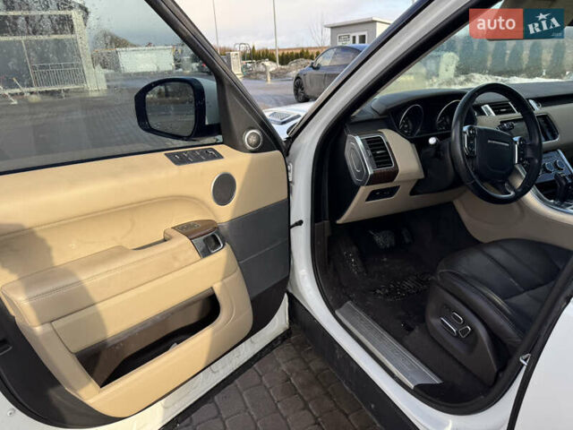 Білий Ленд Ровер Range Rover Sport, об'ємом двигуна 3 л та пробігом 174 тис. км за 12800 $, фото 14 на Automoto.ua