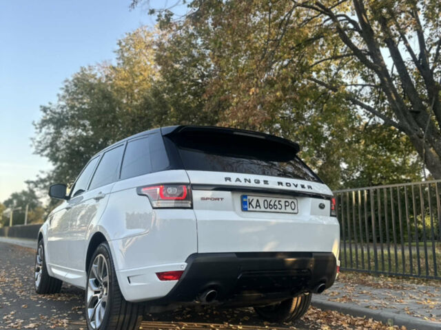 Білий Ленд Ровер Range Rover Sport, об'ємом двигуна 5 л та пробігом 158 тис. км за 30000 $, фото 8 на Automoto.ua