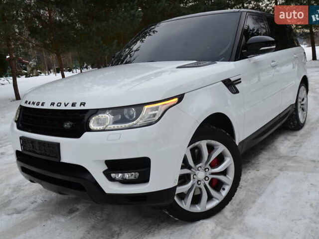 Белый Ленд Ровер Рендж Ровер Спорт, объемом двигателя 3 л и пробегом 132 тыс. км за 28350 $, фото 7 на Automoto.ua