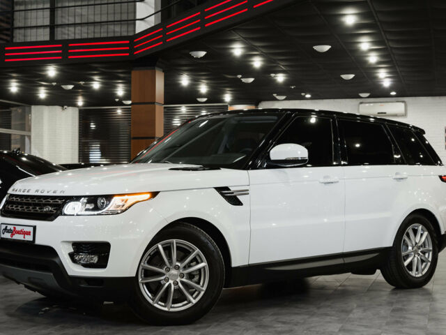 Білий Ленд Ровер Range Rover Sport, об'ємом двигуна 3 л та пробігом 40 тис. км за 49500 $, фото 3 на Automoto.ua