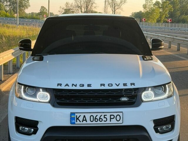Білий Ленд Ровер Range Rover Sport, об'ємом двигуна 5 л та пробігом 158 тис. км за 30000 $, фото 13 на Automoto.ua