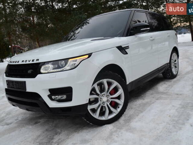 Белый Ленд Ровер Рендж Ровер Спорт, объемом двигателя 3 л и пробегом 132 тыс. км за 28350 $, фото 8 на Automoto.ua