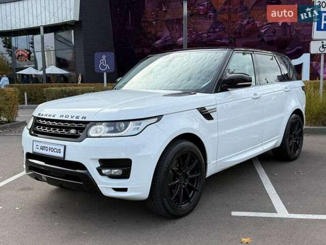 Ленд Ровер Рендж Ровер Спорт 2014 в Киеве на Automoto.ua Белый Ленд Ровер Рендж Ровер Спорт, объемом двигателя 2.99 л и пробегом 231 тыс. км за 24990 $, фото 2 на Automoto.ua