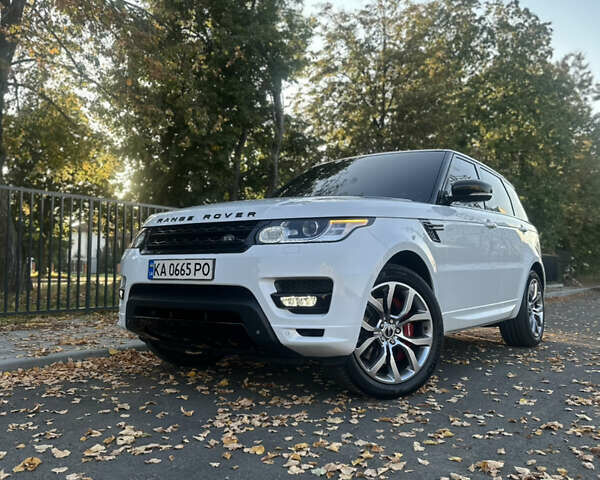 Білий Ленд Ровер Range Rover Sport, об'ємом двигуна 5 л та пробігом 140 тис. км за 34000 $, фото 3 на Automoto.ua