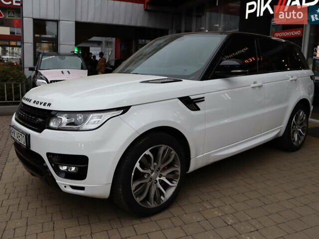 Білий Ленд Ровер Range Rover Sport, об'ємом двигуна 5 л та пробігом 123 тис. км за 29900 $, фото 1 на Automoto.ua