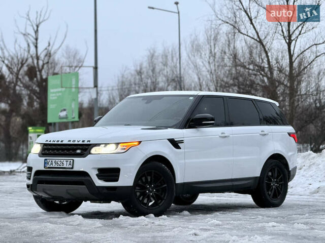 Белый Ленд Ровер Рендж Ровер Спорт, объемом двигателя 3 л и пробегом 162 тыс. км за 22500 $, фото 1 на Automoto.ua