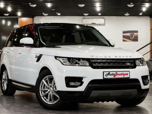 Білий Ленд Ровер Range Rover Sport, об'ємом двигуна 3 л та пробігом 40 тис. км за 49500 $, фото 9 на Automoto.ua