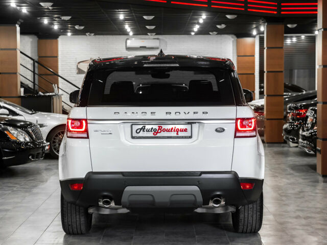 Білий Ленд Ровер Range Rover Sport, об'ємом двигуна 3 л та пробігом 40 тис. км за 49500 $, фото 12 на Automoto.ua