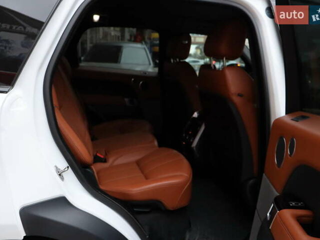 Білий Ленд Ровер Range Rover Sport, об'ємом двигуна 5 л та пробігом 123 тис. км за 29900 $, фото 42 на Automoto.ua