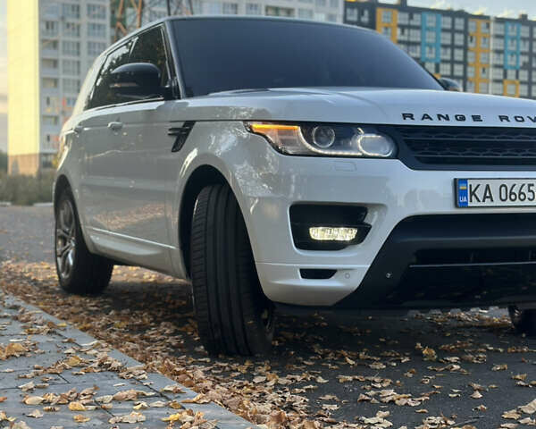 Білий Ленд Ровер Range Rover Sport, об'ємом двигуна 5 л та пробігом 140 тис. км за 34000 $, фото 2 на Automoto.ua