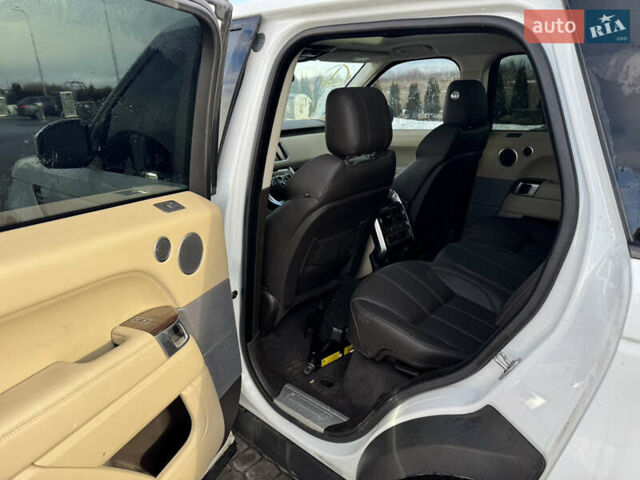 Білий Ленд Ровер Range Rover Sport, об'ємом двигуна 3 л та пробігом 174 тис. км за 12800 $, фото 8 на Automoto.ua