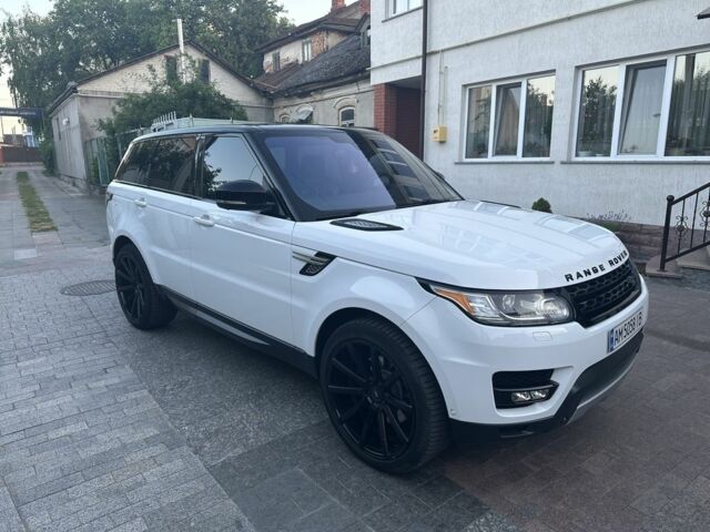Білий Ленд Ровер Range Rover Sport, об'ємом двигуна 3 л та пробігом 161 тис. км за 21425 $, фото 1 на Automoto.ua