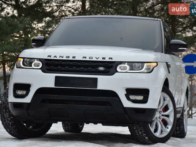 Белый Ленд Ровер Рендж Ровер Спорт, объемом двигателя 3 л и пробегом 132 тыс. км за 28350 $, фото 15 на Automoto.ua