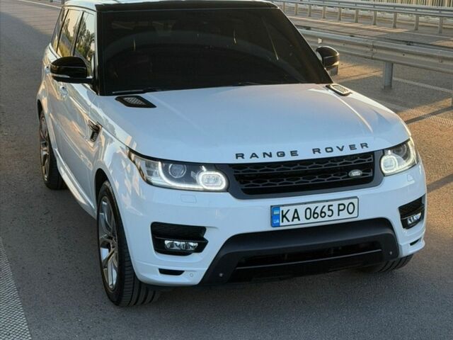 Білий Ленд Ровер Range Rover Sport, об'ємом двигуна 5 л та пробігом 158 тис. км за 30000 $, фото 4 на Automoto.ua