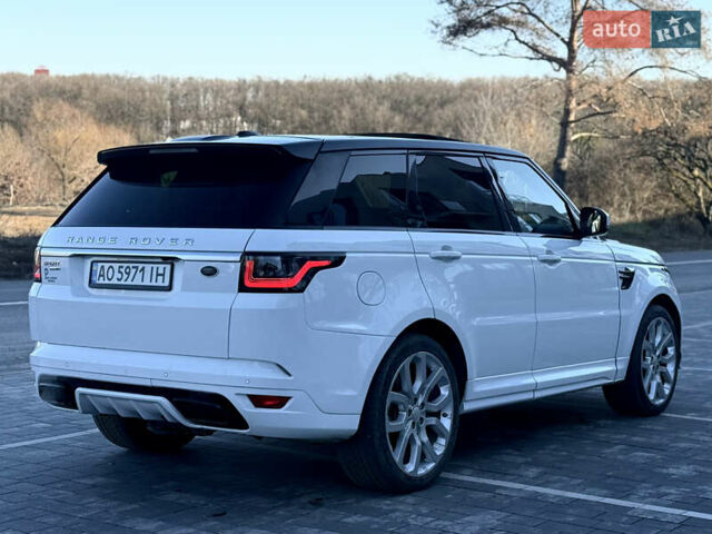 Білий Ленд Ровер Range Rover Sport, об'ємом двигуна 3 л та пробігом 95 тис. км за 26000 $, фото 4 на Automoto.ua