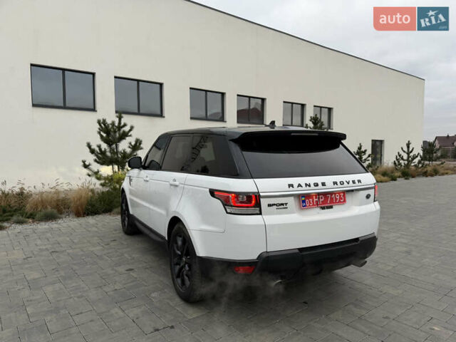 Білий Ленд Ровер Range Rover Sport, об'ємом двигуна 3 л та пробігом 195 тис. км за 24500 $, фото 16 на Automoto.ua