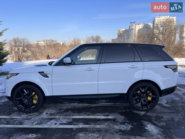 Білий Ленд Ровер Range Rover Sport, об'ємом двигуна 3 л та пробігом 186 тис. км за 26000 $, фото 9 на Automoto.ua