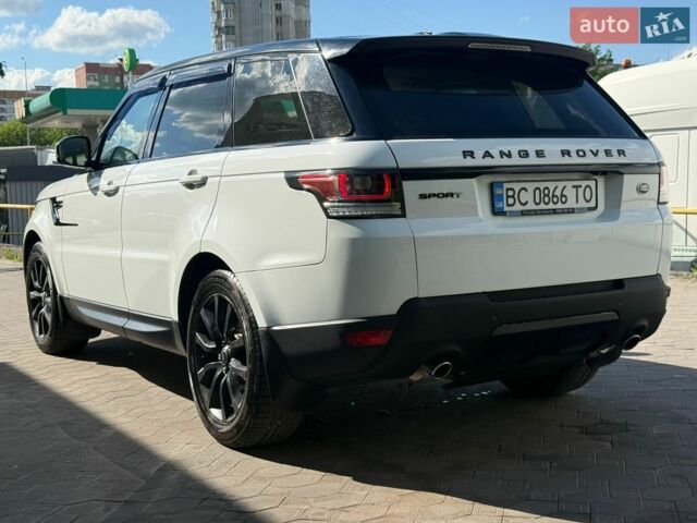 Білий Ленд Ровер Range Rover Sport, об'ємом двигуна 3 л та пробігом 171 тис. км за 22500 $, фото 14 на Automoto.ua