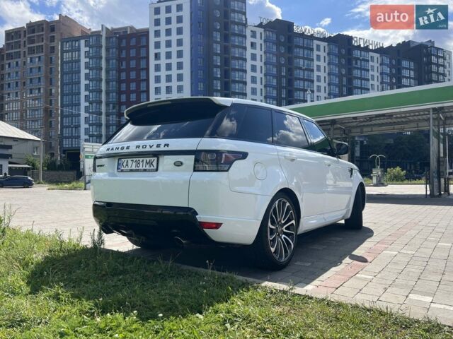 Білий Ленд Ровер Range Rover Sport, об'ємом двигуна 3 л та пробігом 126 тис. км за 29500 $, фото 3 на Automoto.ua
