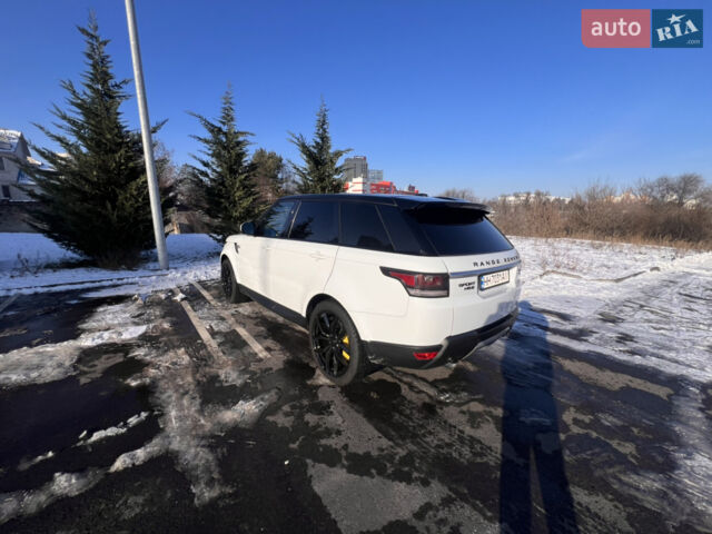 Білий Ленд Ровер Range Rover Sport, об'ємом двигуна 3 л та пробігом 186 тис. км за 26000 $, фото 17 на Automoto.ua