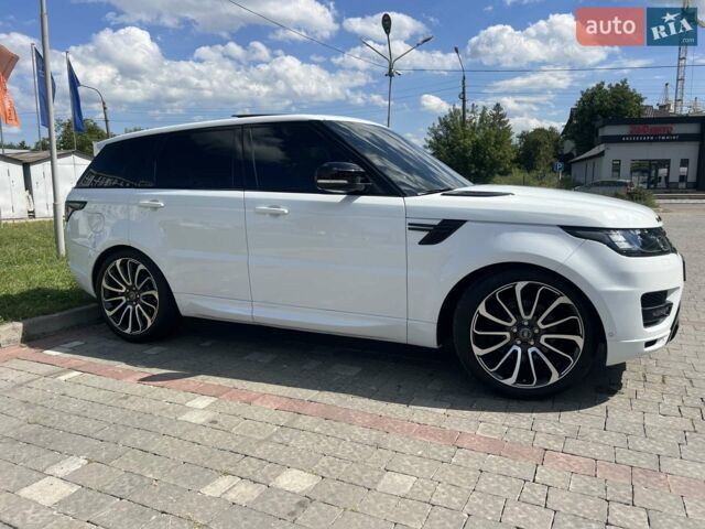 Білий Ленд Ровер Range Rover Sport, об'ємом двигуна 3 л та пробігом 126 тис. км за 29500 $, фото 7 на Automoto.ua