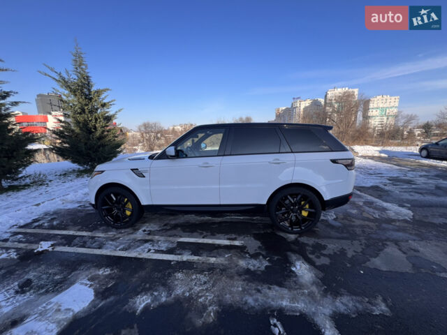 Білий Ленд Ровер Range Rover Sport, об'ємом двигуна 3 л та пробігом 186 тис. км за 26000 $, фото 13 на Automoto.ua