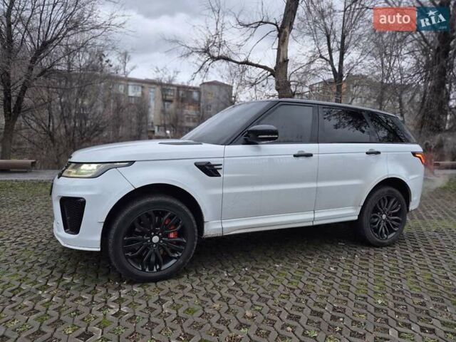 Білий Ленд Ровер Range Rover Sport, об'ємом двигуна 3 л та пробігом 170 тис. км за 27900 $, фото 12 на Automoto.ua