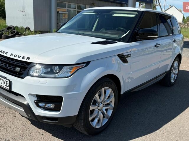 Білий Ленд Ровер Range Rover Sport, об'ємом двигуна 3 л та пробігом 215 тис. км за 22800 $, фото 2 на Automoto.ua