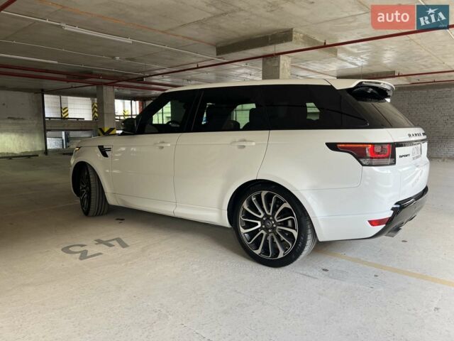 Білий Ленд Ровер Range Rover Sport, об'ємом двигуна 3 л та пробігом 126 тис. км за 29500 $, фото 23 на Automoto.ua