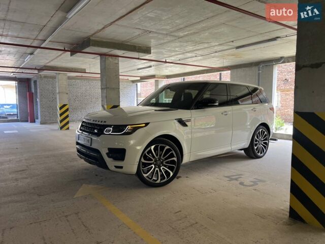Білий Ленд Ровер Range Rover Sport, об'ємом двигуна 3 л та пробігом 126 тис. км за 29500 $, фото 16 на Automoto.ua