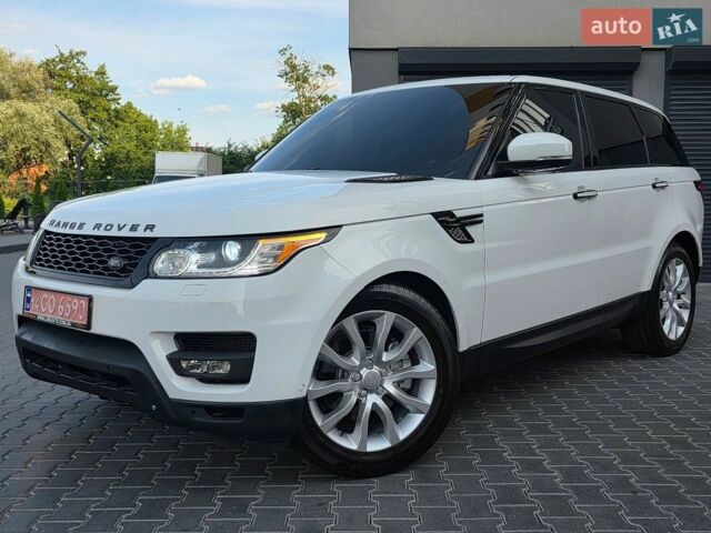 Білий Ленд Ровер Range Rover Sport, об'ємом двигуна 3 л та пробігом 194 тис. км за 23777 $, фото 1 на Automoto.ua