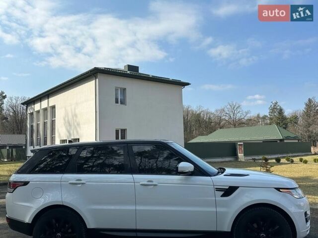 Белый Ленд Ровер Рендж Ровер Спорт, объемом двигателя 3 л и пробегом 195 тыс. км за 20800 $, фото 6 на Automoto.ua