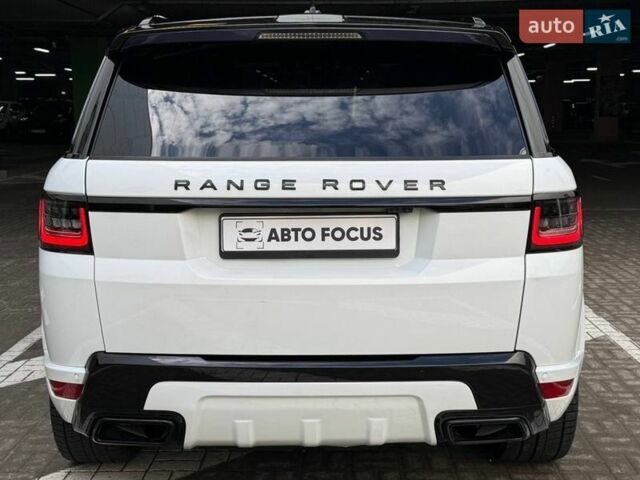 Белый Ленд Ровер Рендж Ровер Спорт, объемом двигателя 3 л и пробегом 261 тыс. км за 26990 $, фото 8 на Automoto.ua
