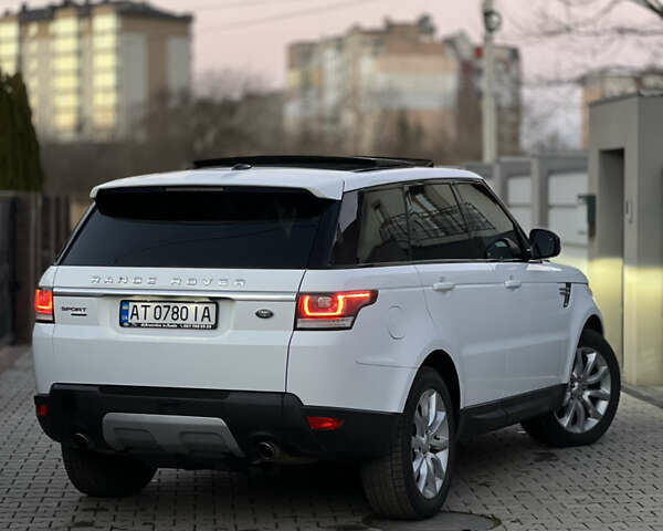 Білий Ленд Ровер Range Rover Sport, об'ємом двигуна 3 л та пробігом 173 тис. км за 24999 $, фото 10 на Automoto.ua