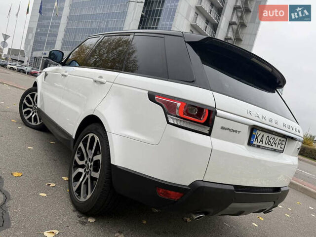 Білий Ленд Ровер Range Rover Sport, об'ємом двигуна 3 л та пробігом 97 тис. км за 33700 $, фото 5 на Automoto.ua