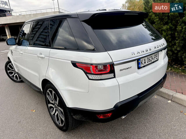 Белый Ленд Ровер Рендж Ровер Спорт, объемом двигателя 3 л и пробегом 97 тыс. км за 30700 $, фото 6 на Automoto.ua