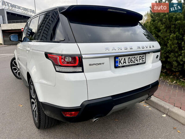 Белый Ленд Ровер Рендж Ровер Спорт, объемом двигателя 3 л и пробегом 97 тыс. км за 30700 $, фото 17 на Automoto.ua