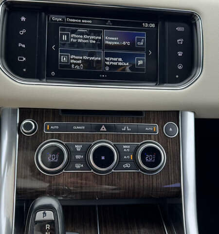 Белый Ленд Ровер Рендж Ровер Спорт, объемом двигателя 2.99 л и пробегом 167 тыс. км за 27300 $, фото 13 на Automoto.ua