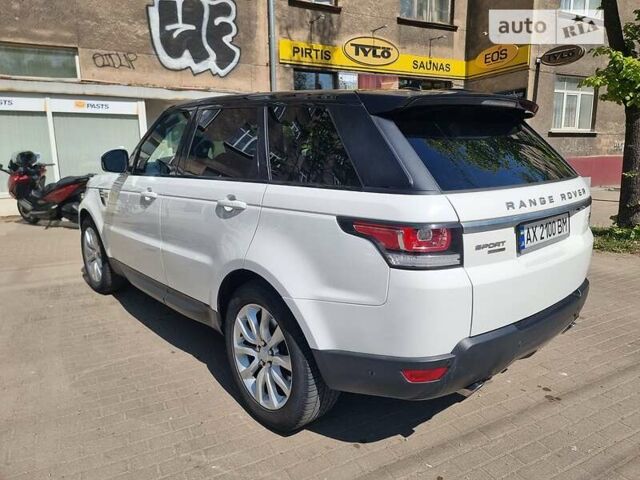 Білий Ленд Ровер Range Rover Sport, об'ємом двигуна 3 л та пробігом 114 тис. км за 34400 $, фото 5 на Automoto.ua